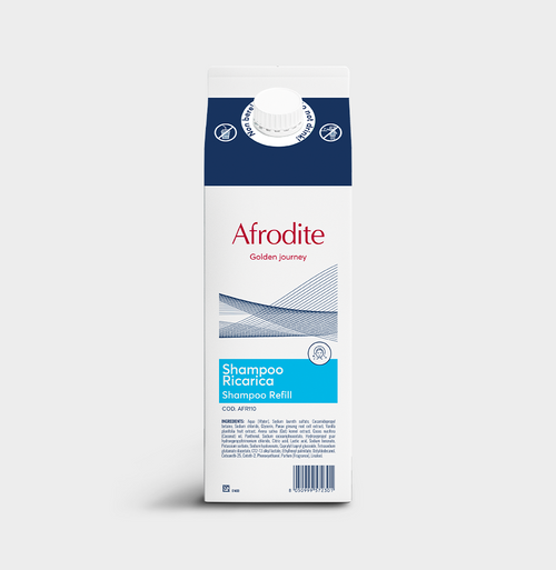 Shampoo Afrodite dermatologicamente testato per hotel e B&B