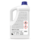 Retro flacone Sanialc Ultra SANITEC con ingredienti e modalità d'uso 5lt