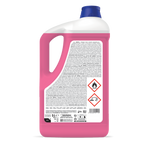 Retro flacone Sanialc SANITEC con ingredienti e modalità d'uso 5LT