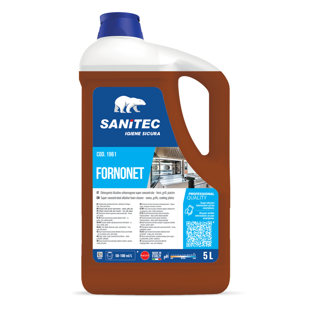 Detergente Sgrassante Forni Professionale FORNONET – SANITEC