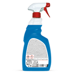 Retro flacone Multi Activ SANITEC con ingredienti e modalità d'uso BAGNO