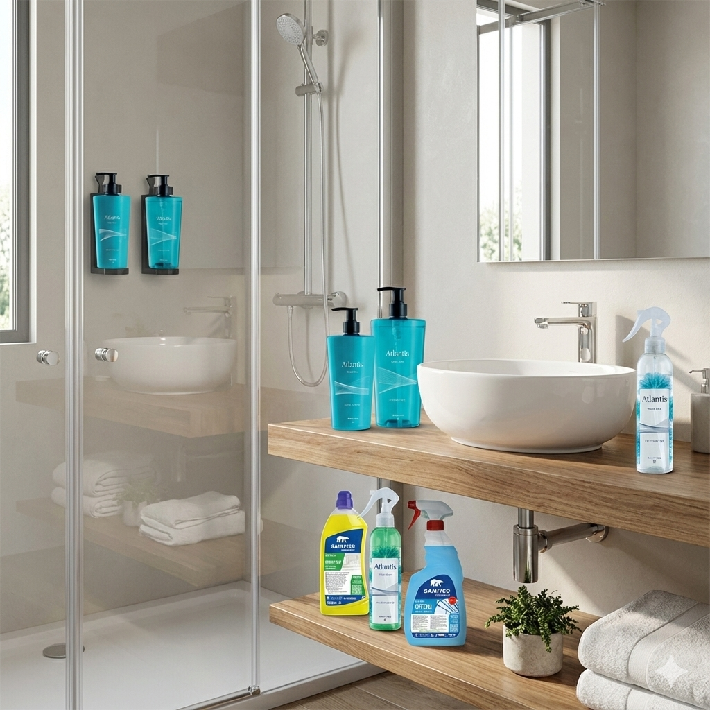 Kit completo bagno ATLANTIS per ospitalità professionale