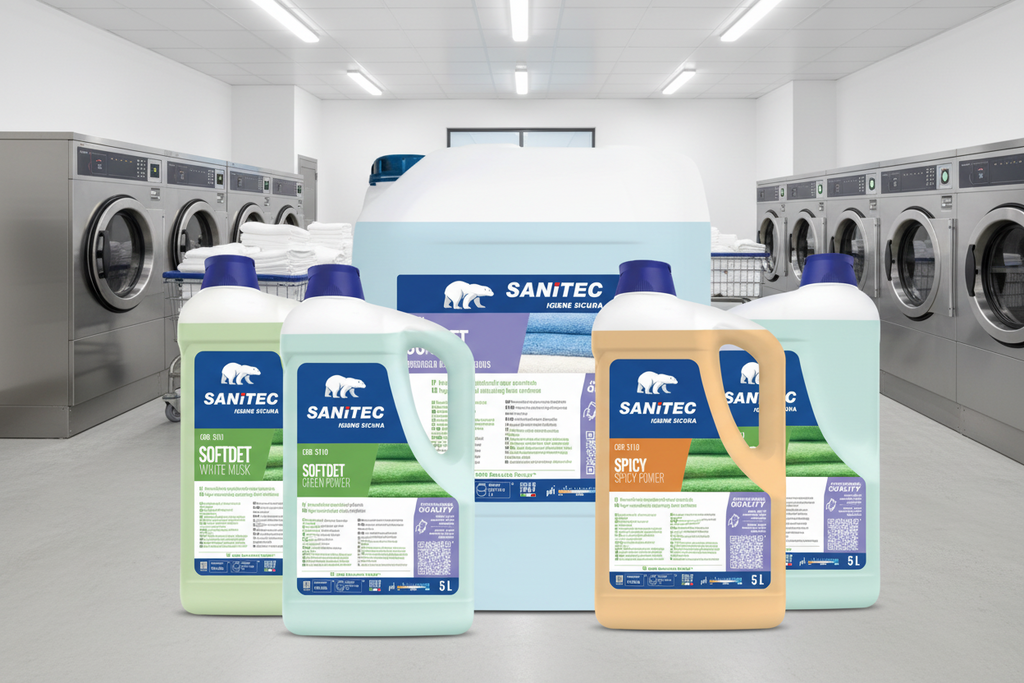 SOFTDET SANITEC - Ammorbidente Bucato Professionale