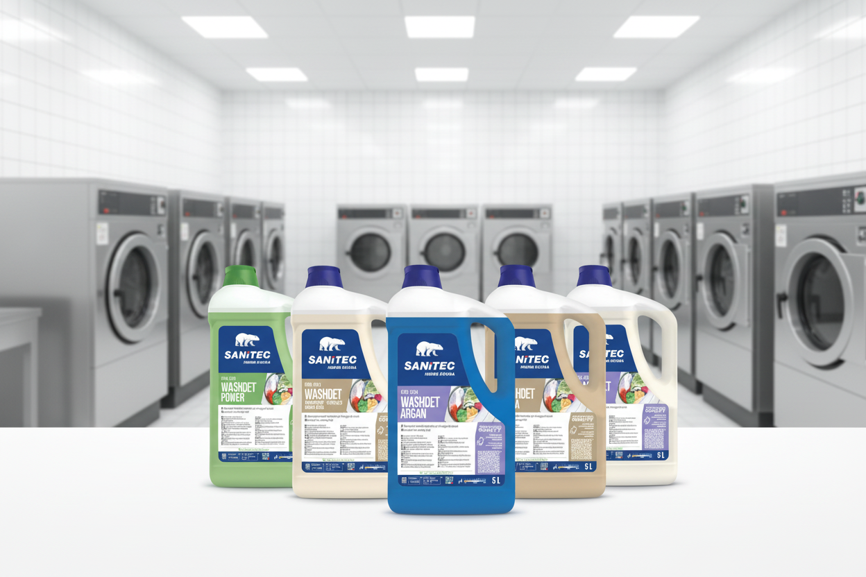 WASHDET SANITEC - Detergente Enzimatico Bucato Professionale