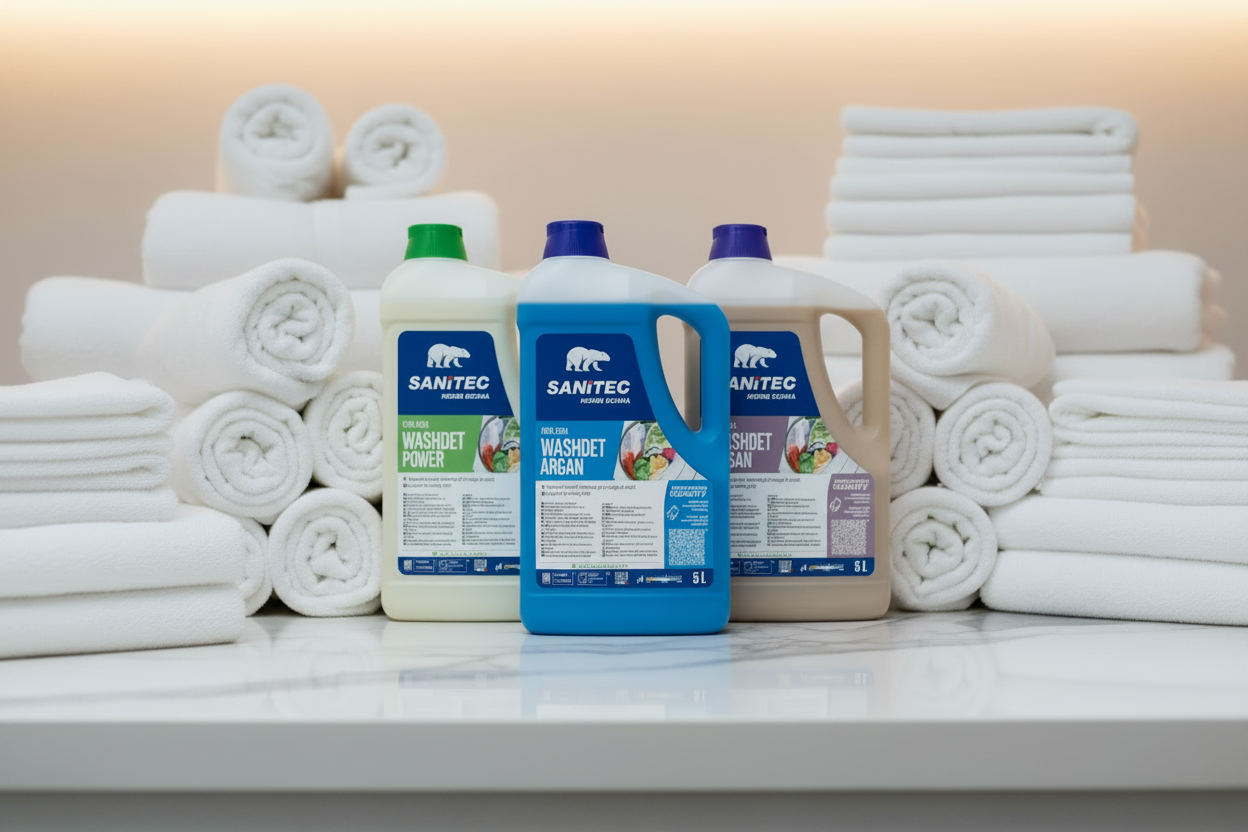 WASHDET SANITEC - Detergente Enzimatico Bucato Professionale